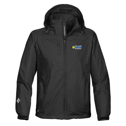Oak Lawn Happy Hyundai Men's Black Stratus Lightweight Shell