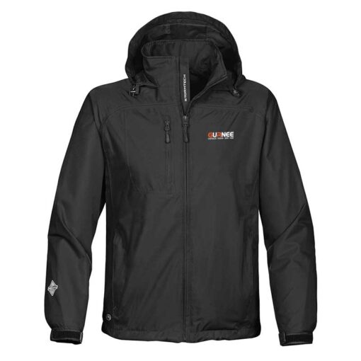 Gurnee CDJR Men's Black Stratus Lightweight Shell